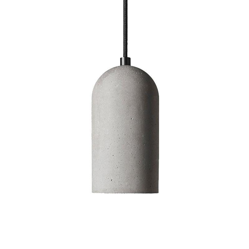 Cement pendant light, Nordic industrial style, LOFT restaurant light, creative and unique bar counter light, simple and retro homestay pendant light.