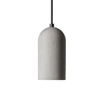Cement pendant light, Nordic industrial style, LOFT restaurant light, creative and unique bar counter light, simple and retro homestay pendant light.