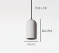 水泥吊灯北欧工业风LOFT餐厅灯创意个性吧台灯具简约复古民宿吊灯