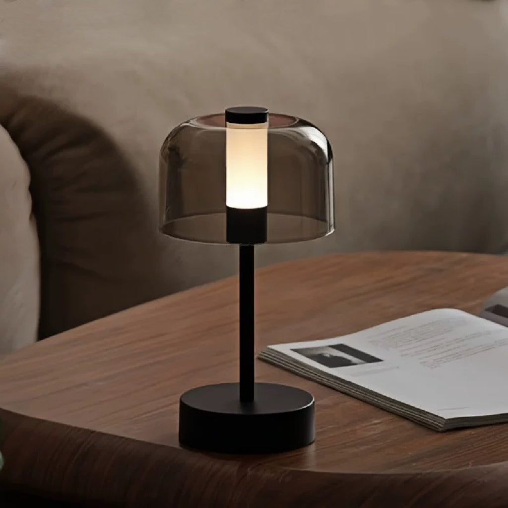 Retro Vintage Outdoor Trendy Camping Atmosphere Touch Table Lamp USB Reading Lighting Rechargeable Table Lamp