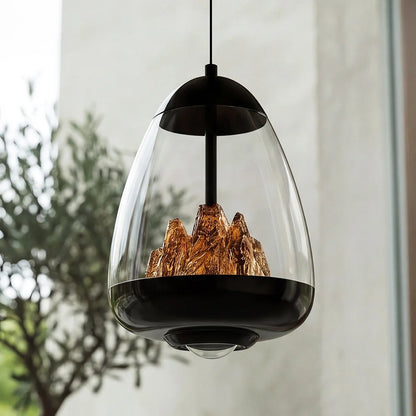 Light Luxury Bedroom Bedside Hand-operated Lift Pendant Light Modern Creative Designer's Aluminum Stainless Steel Chandelier