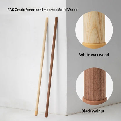 Solid Wood Floor Lamp Wall Light Nordic Bedroom Living Room Modern Design LED Linear Light Remote Control High CRI 95