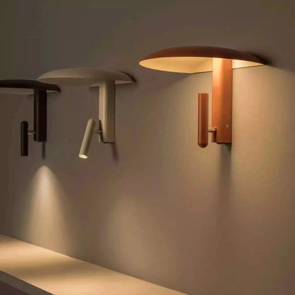 Nordic Designer Modern Minimalist Iron LED Warm White Dimmable Wall Lamp Living Room Rotating Reading Bedside Lamp HomeStay