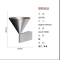 Italian High-End Designer Modern Aluminum Bedroom Bedside Wall Lamp Cone Geometric Design LED Light Source for Hotel Corridor