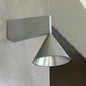 Italian High-End Designer Modern Aluminum Bedroom Bedside Wall Lamp Cone Geometric Design LED Light Source for Hotel Corridor