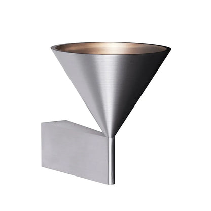 Italian High-End Designer Modern Aluminum Bedroom Bedside Wall Lamp Cone Geometric Design LED Light Source for Hotel Corridor