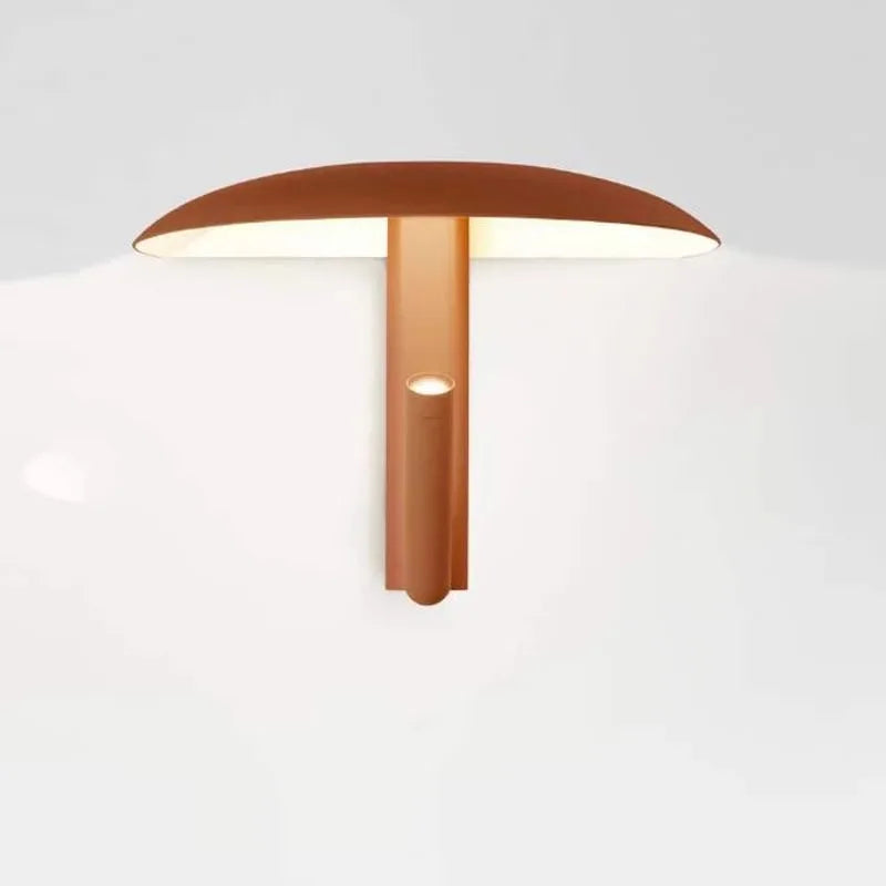 Nordic Designer Modern Minimalist Iron LED Warm White Dimmable Wall Lamp Living Room Rotating Reading Bedside Lamp HomeStay