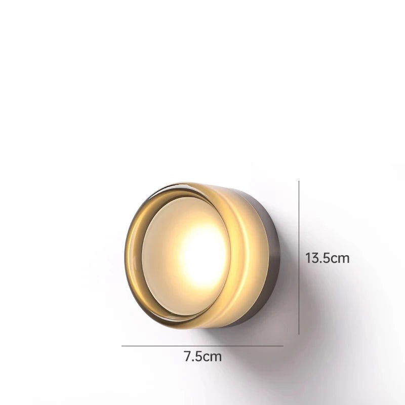 Personalized Modern Wall Lighting, Bedroom Bedside Wall Lights, Apartment Villa Decorative Lights, Colored Acrylic Wall Lamp