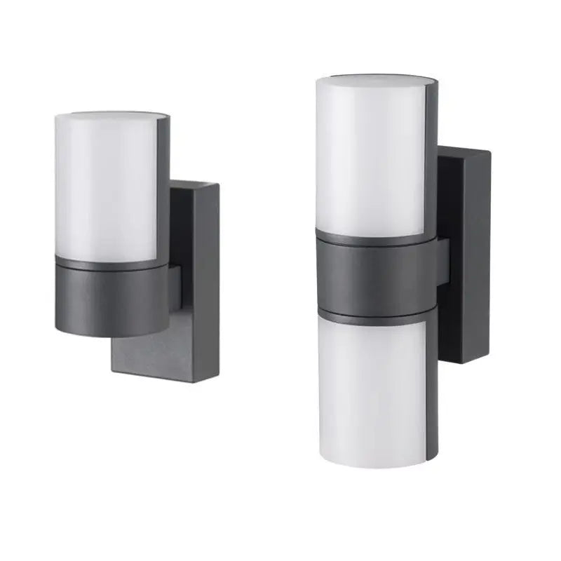 Outdoor Waterproof Die-Casting Wall Lamp Garden Villa Terrace Corridor Pillar Light Nordic Creative Rotatable Adjustable No