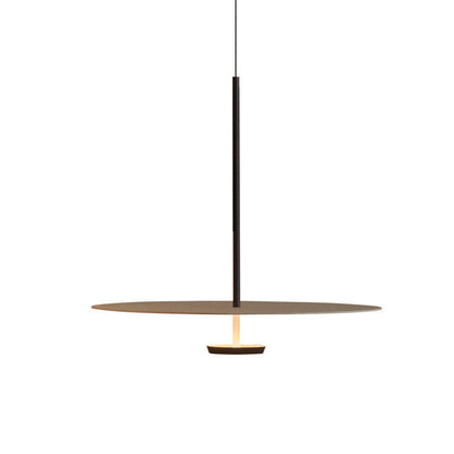 Nordic Artistic Minimalist UFO Chandelier, Danish Designer Round Office Bar Counter Showroom Restaurant Light