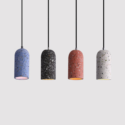Cement pendant light, Nordic industrial style, LOFT restaurant light, creative and unique bar counter light, simple and retro homestay pendant light.