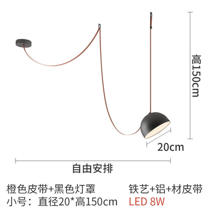 Modern minimalist artistic creative light for living rooms/dining rooms; bedroom/bedside/study light; showroom/cafe bar counter strip pendant light.