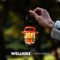 Mini Pine Cone Lamp, 80h Ultra-Long Battery Life, Outdoor Lighting, Camping, Portable, Campsite Ambient Retro Light, Portable Waterproof Lamp