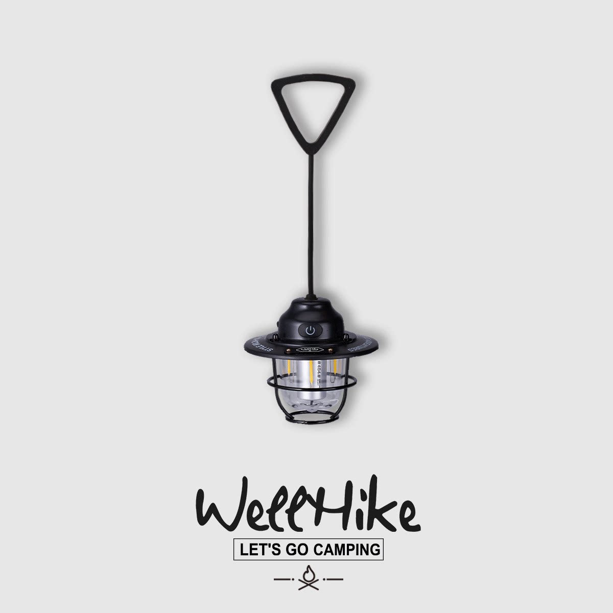 Mini Pine Cone Lamp, 80h Ultra-Long Battery Life, Outdoor Lighting, Camping, Portable, Campsite Ambient Retro Light, Portable Waterproof Lamp