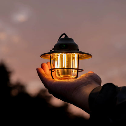 Mini Pine Cone Lamp, 80h Ultra-Long Battery Life, Outdoor Lighting, Camping, Portable, Campsite Ambient Retro Light, Portable Waterproof Lamp