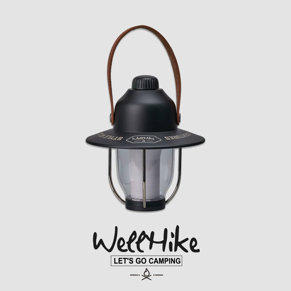 Outdoor Hazelnut Camping Tent Light: Creates Ambiance, Waterproof, Retro, Long-lasting Battery, Emergency Rescue