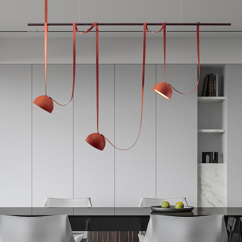 Modern minimalist artistic creative light for living rooms/dining rooms; bedroom/bedside/study light; showroom/cafe bar counter strip pendant light.