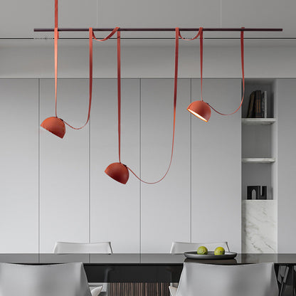 Modern minimalist artistic creative light for living rooms/dining rooms; bedroom/bedside/study light; showroom/cafe bar counter strip pendant light.