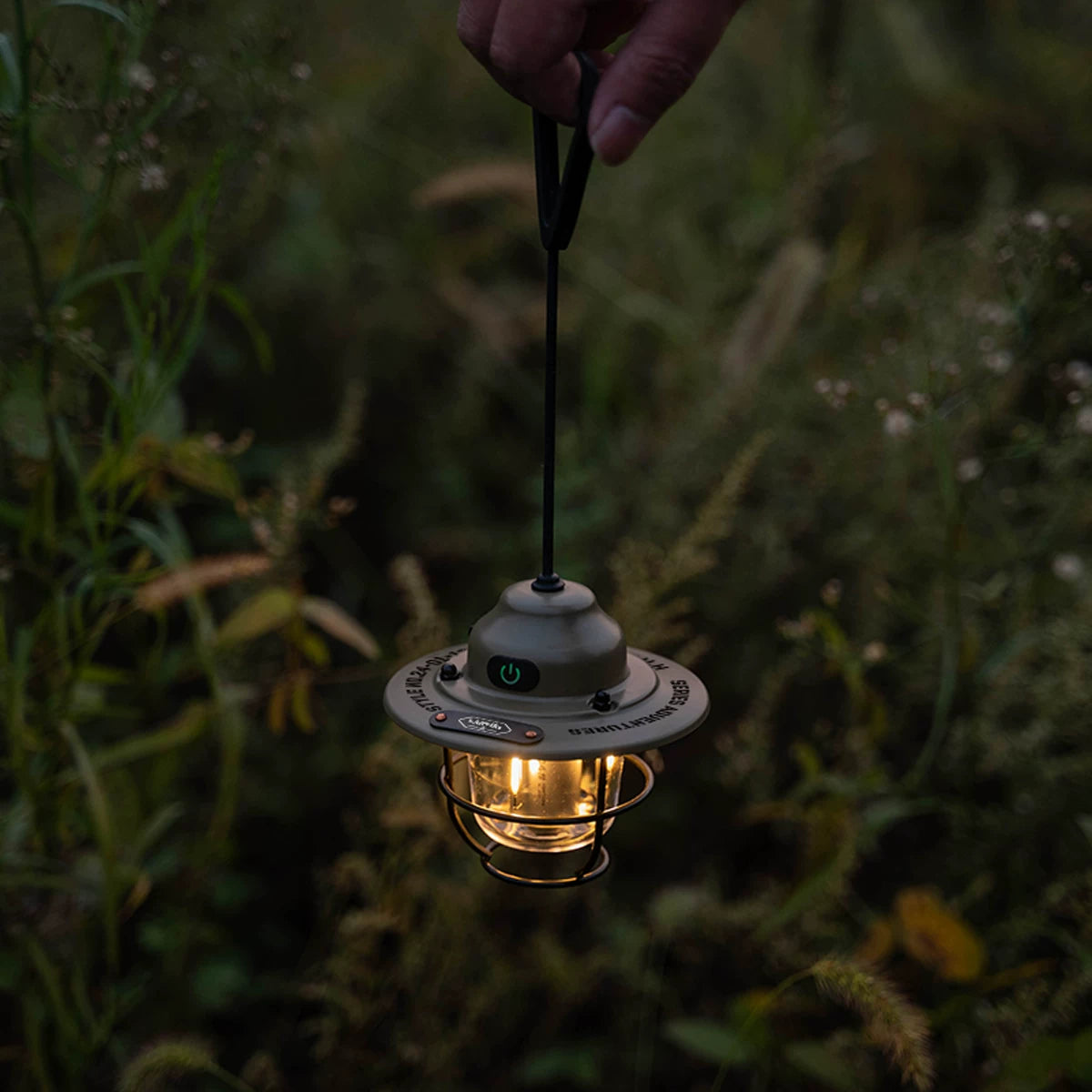 Mini Pine Cone Lamp, 80h Ultra-Long Battery Life, Outdoor Lighting, Camping, Portable, Campsite Ambient Retro Light, Portable Waterproof Lamp