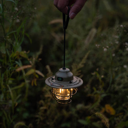 Mini Pine Cone Lamp, 80h Ultra-Long Battery Life, Outdoor Lighting, Camping, Portable, Campsite Ambient Retro Light, Portable Waterproof Lamp