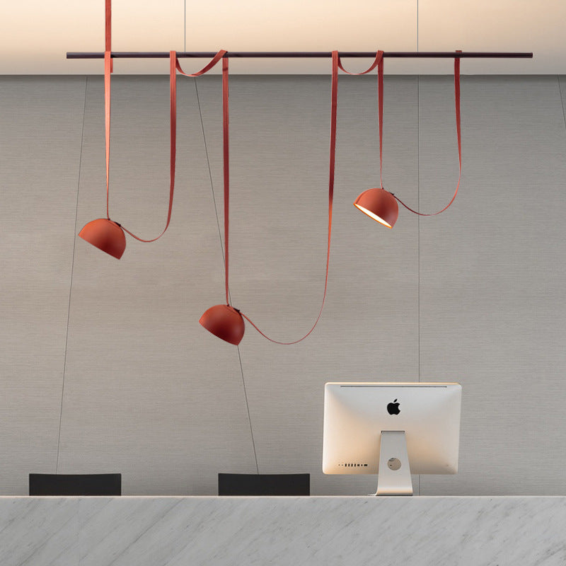 Modern minimalist artistic creative light for living rooms/dining rooms; bedroom/bedside/study light; showroom/cafe bar counter strip pendant light.