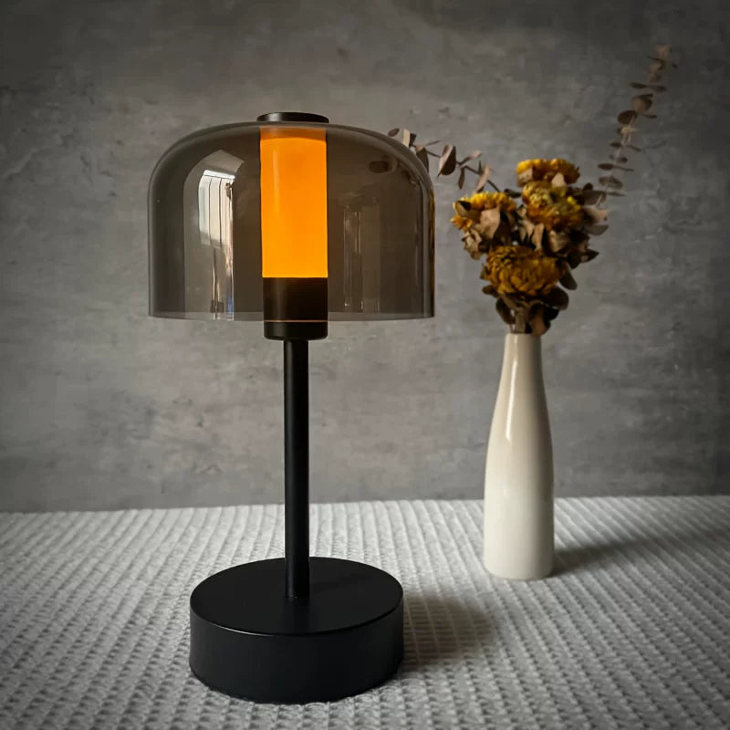 Retro Vintage Outdoor Trendy Camping Atmosphere Touch Table Lamp USB Reading Lighting Rechargeable Table Lamp