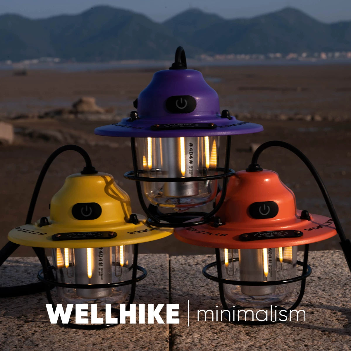 Mini Pine Cone Lamp, 80h Ultra-Long Battery Life, Outdoor Lighting, Camping, Portable, Campsite Ambient Retro Light, Portable Waterproof Lamp