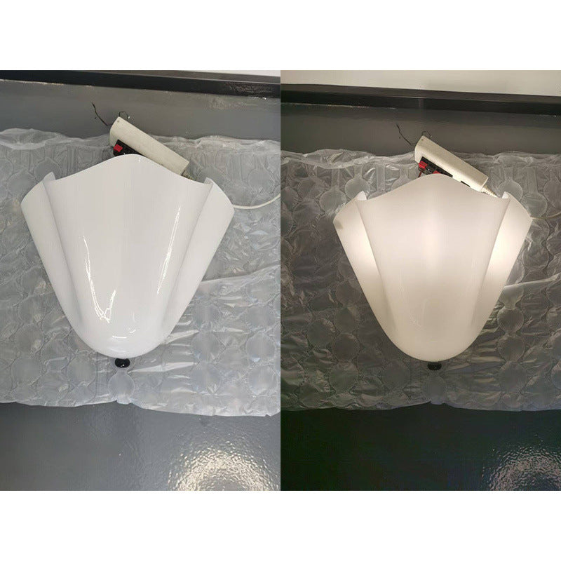 意式轻奢风裙摆系列壁灯法式现代简约走廊过道卧室客厅玄关玻璃灯